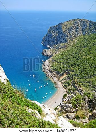 Coll Baix, Famous Bay / Beach In The North Of Majorca