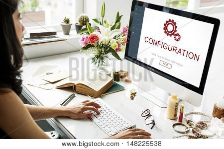 Configuration Update Program Repair Setting Installation Concept