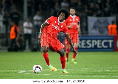 Uefa Europa League Match Between Paok Vs Acf Fiorentina