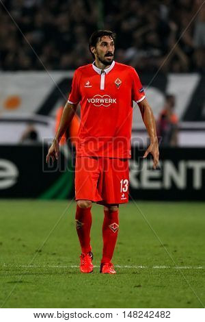 Uefa Europa League Match Between Paok Vs Acf Fiorentina