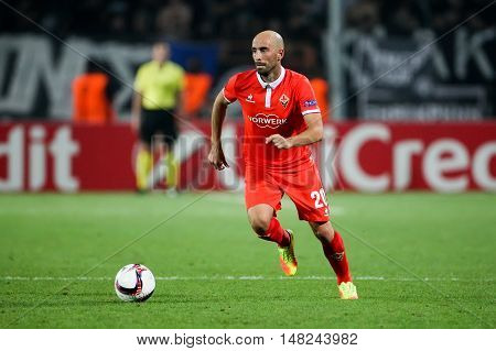Uefa Europa League Match Between Paok Vs Acf Fiorentina