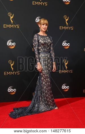 LOS ANGELES - SEP 18:  Zackary Drucker at the 2016 Primetime Emmy Awards - Arrivals at the Microsoft Theater on September 18, 2016 in Los Angeles, CA