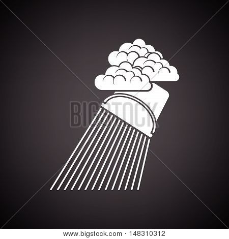 Rainfall Like From Bucket Icon