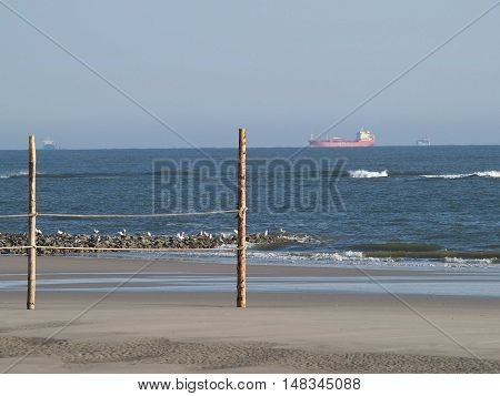 the Island of juist in the North sea