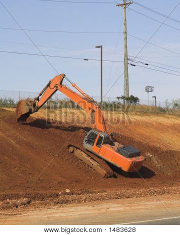 Trackhoe ปีนเขา 2