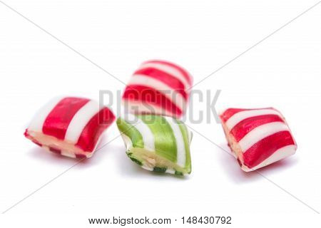 candy lollipops sugar  isolated on white background