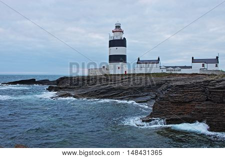 Hook Lighthouse at Hook Head County Wexford Ireland - HDR