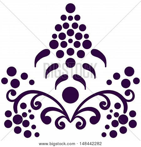 Old style wallpaper pattern. Decorative element traditional classic pattern. Vintage