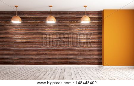Interior Background 3D Rendering
