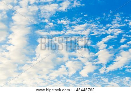 sky blue background white cloud color air