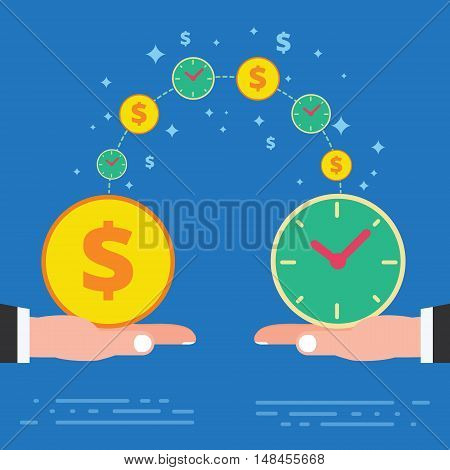 Time Money Business Vector & Photo (Free Trial) | Bigstock