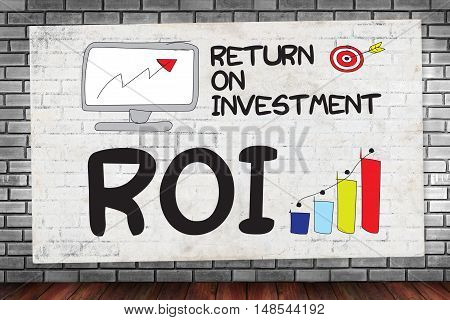 Roi Return On Investment Businessman Work Roi
