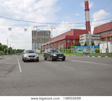 MOSCOW, RUSSIA - 05.29.2015. View Mitino - one of the new districts of Moscow
