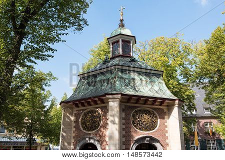 pilgrims St. Mary's chapel in Kevlar Germany