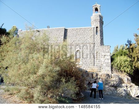 The Church of the Primacy of Peter in Tabgha Israel