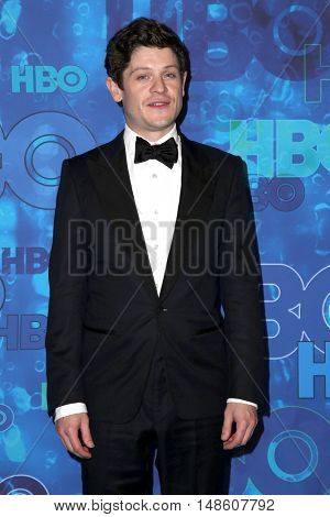 LOS ANGELES - SEP 18:  Iwan Rheon at the 2016  HBO Emmy After Party at the Pacific Design Center on September 18, 2016 in West Hollywood, CA