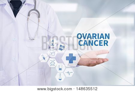 Ovarian Cancer Concept
