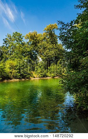 The Werbellinkanal on Werbellinsee - a very romantic and idyllic place