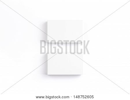 Business Cards Isolated On White