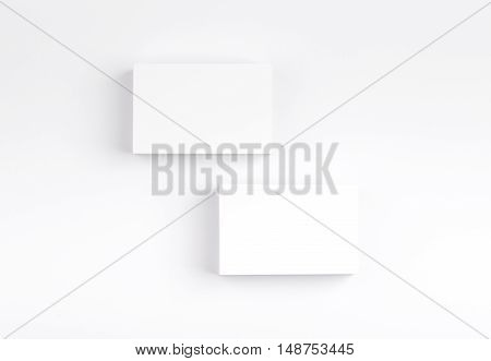 Business Cards Isolated On White