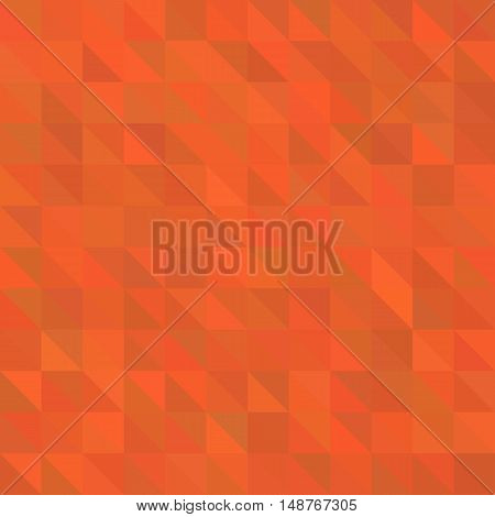 orange/red polygonal illustration, which consist of triangles. Geometric background in Origami style with gradient. Triangular design for your business.