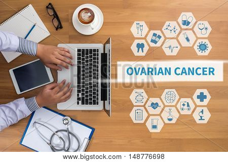 Ovarian Cancer Concept