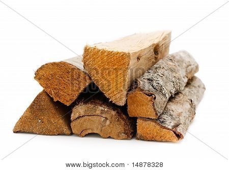 logs of firewood
