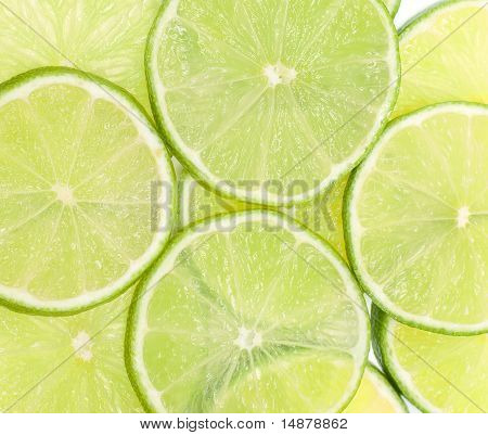 slices of lime