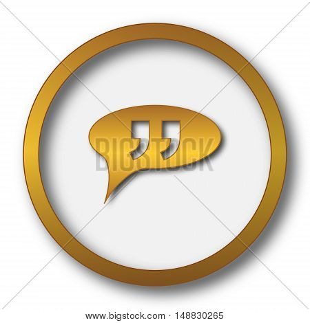 Double Quotes Icon