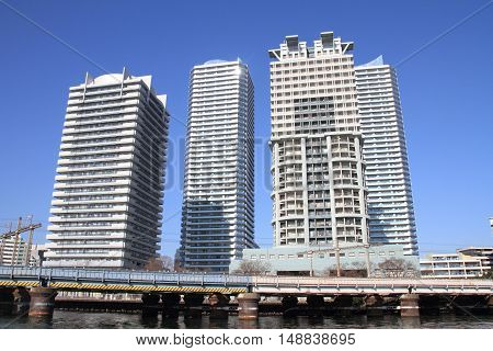 High-rise condominium in Yokohama Portside area Yokohama Japan