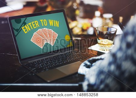 Gambling Luck Jackpot Risk Wager Concept