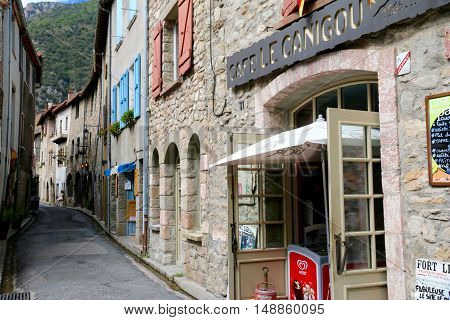 Villefranche de Conflent, France in September, 2016