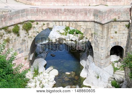 Villefranche de Conflent, France in September, 2016