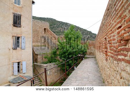 Villefranche de Conflent, France in September, 2016