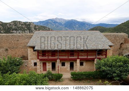 Villefranche de Conflent, France in September, 2016