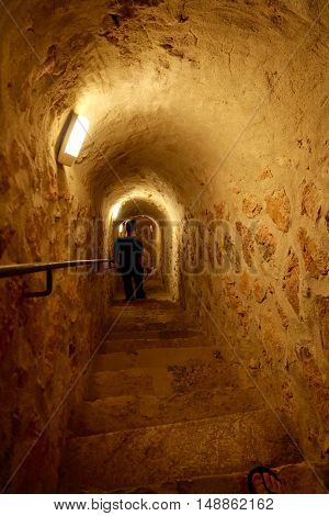 Villefranche de Conflent, France in September, 2016