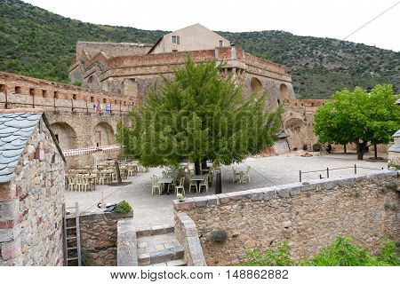 Villefranche de Conflent, France in September, 2016