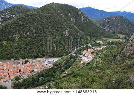 Villefranche de Conflent, France in September, 2016
