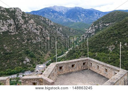 Villefranche de Conflent, France in September, 2016