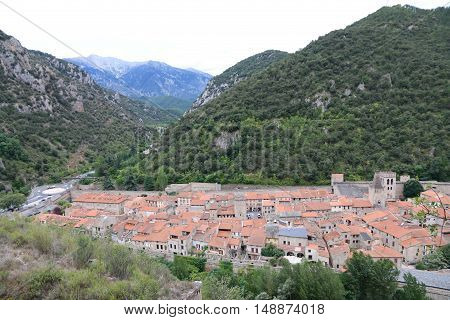 Villefranche de Conflent, France in September, 2016