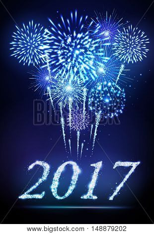 Vector Holiday Firework