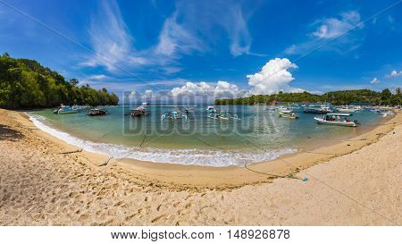 Padangbai Beach - Bali Island Indonesia - nature travel background