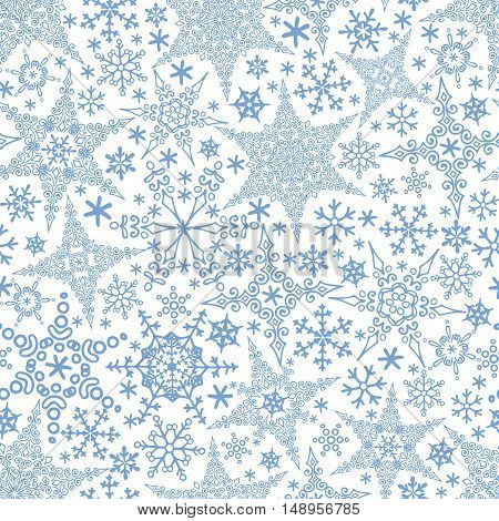 Snowflake pattern, ornament lace background, Winter elements.Christmas, new year holiday decor.Roundshape, crystal Vector.Vintage Wallpaper, Retro wrap and textile