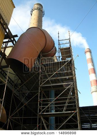 Costruzione del tubo di scarico in metallo