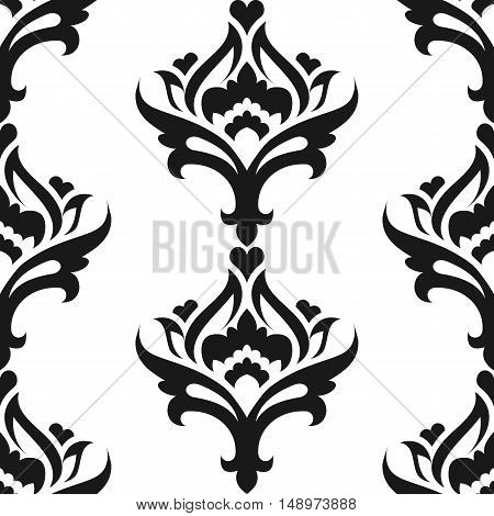 Seamless eastern style pattern. Arabic repeating ornament