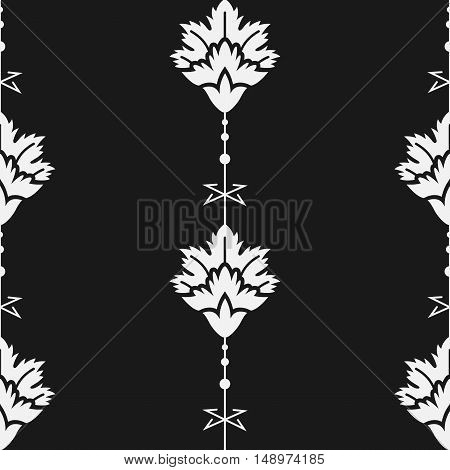 Seamless eastern style pattern. Arabic repeating ornament