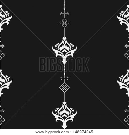 Seamless eastern style pattern. Arabic repeating ornament