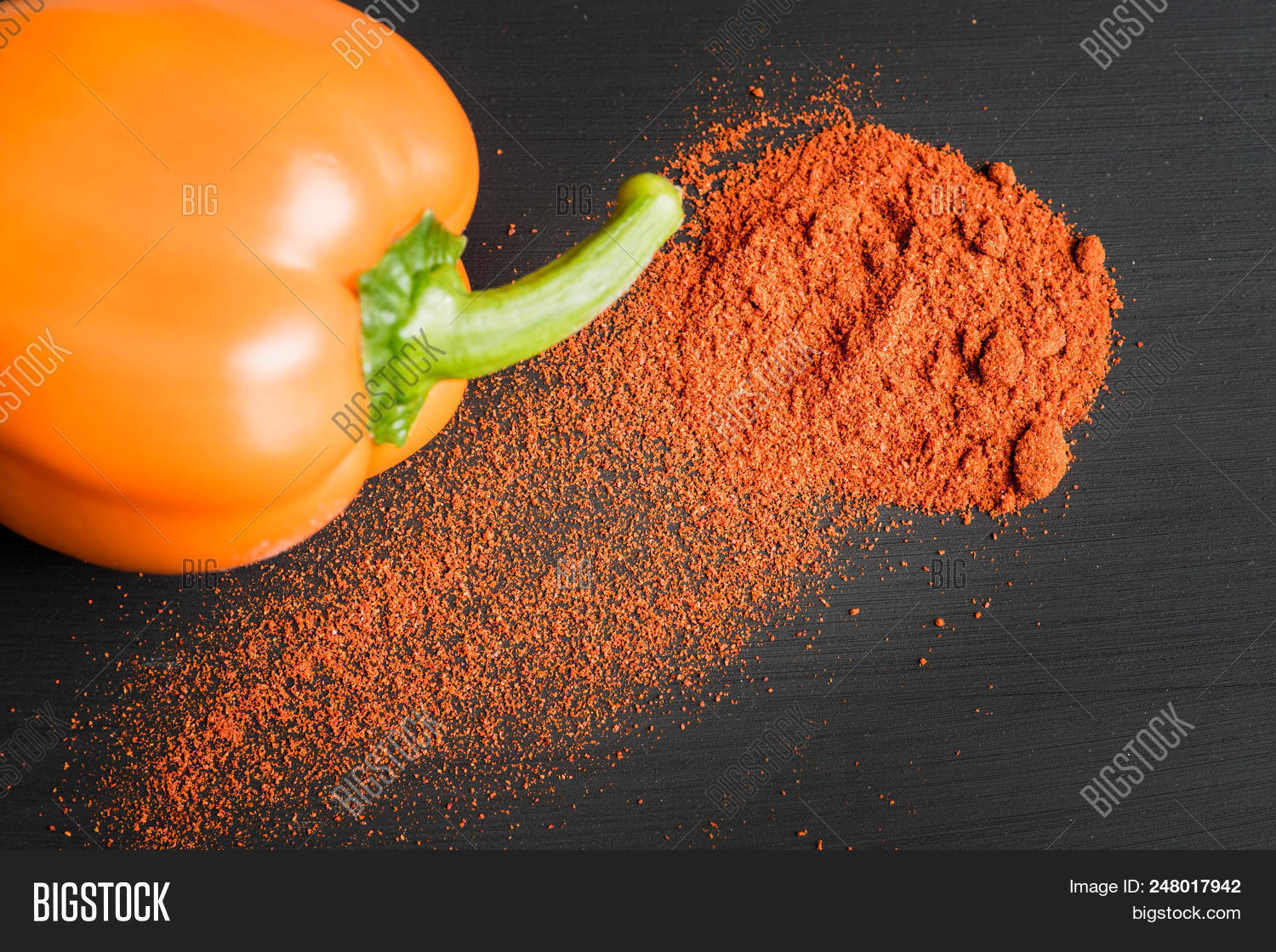 Orange Bell Pepper Image & Photo (Free Trial) Bigstock