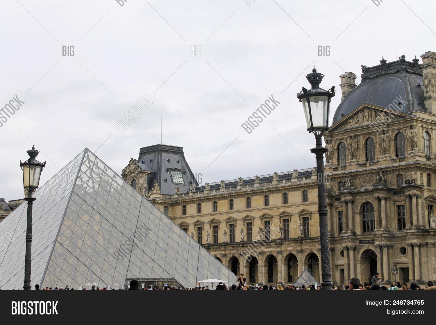 View Louvre Building Image & Photo (Free Trial) Bigstock