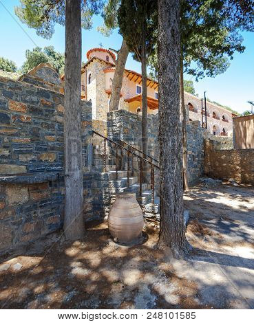 Monastery Of Saints Michael And Gabriel - Kremaston (kremasti, Kremasta) Crete, Greece. The Monaster